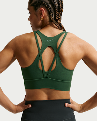 Nike Zenvy Women's Light-Support Padded Longline Sports Bra. Nike SI